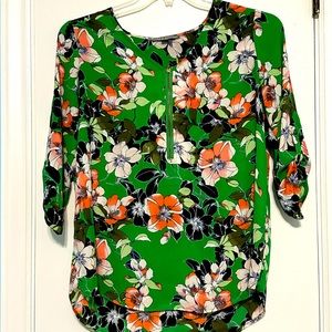 Valerie Stevens Woman Floral Blouse Size: Small